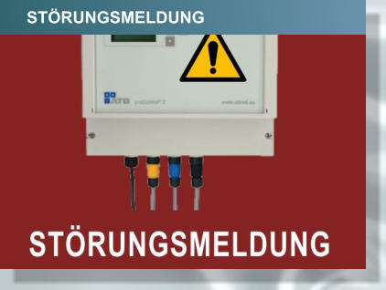 STÖRUNGSMELDUNG